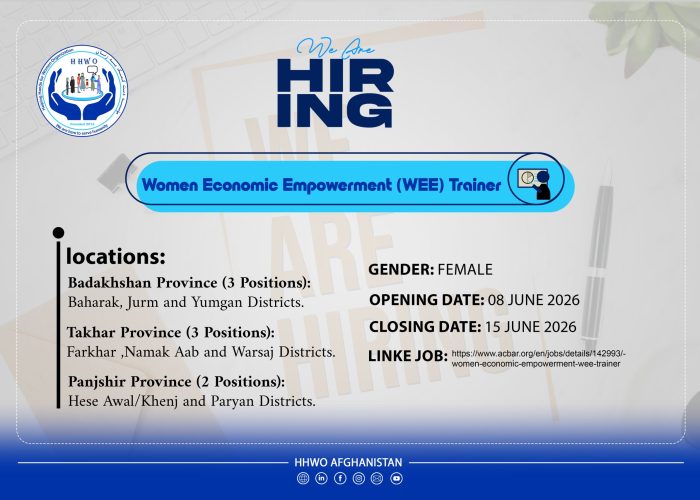 Women Economic Empowerment (WEE) Trainer
